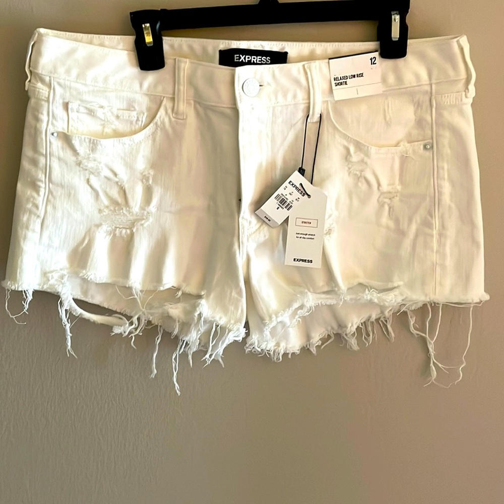 Brand New White Shorts